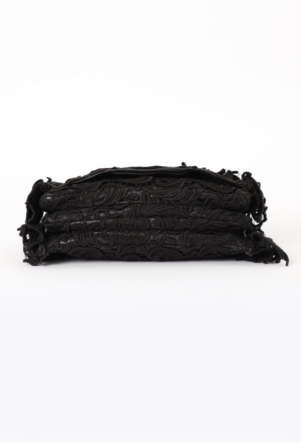 Prada F/W 2008 Guipure Lace Shoulder Bag - 7