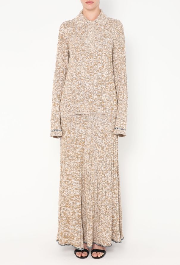 Joseph S/S 2020 Ribbed Skirt Ensemble - 5