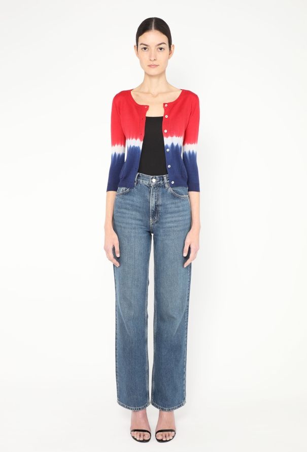 Prada S/S 2004 Tie-Dye Cardigan - 3