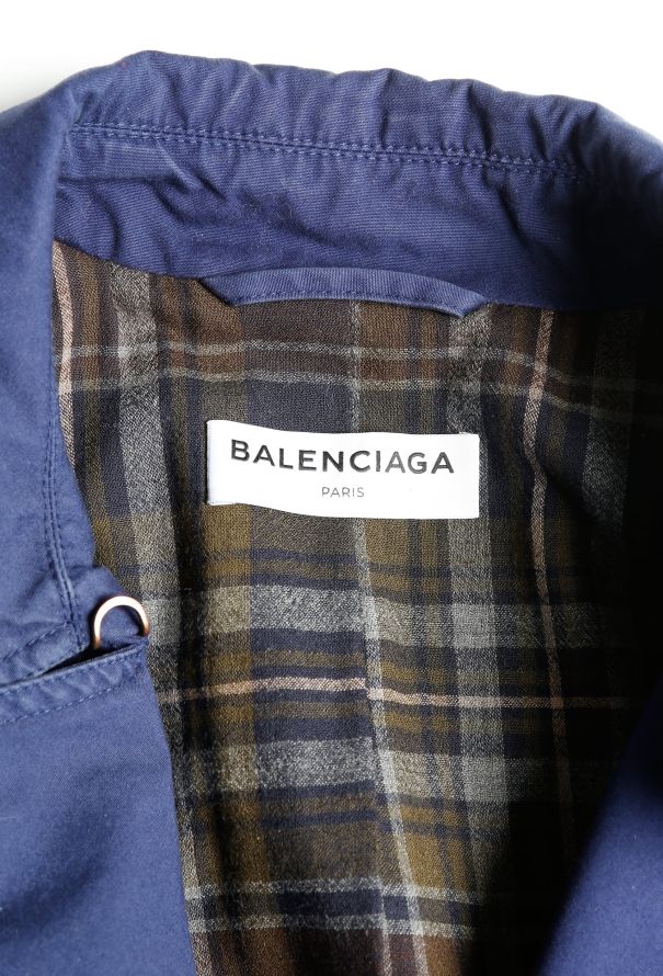 Balenciaga 2018 Belted Trench Coat - 7