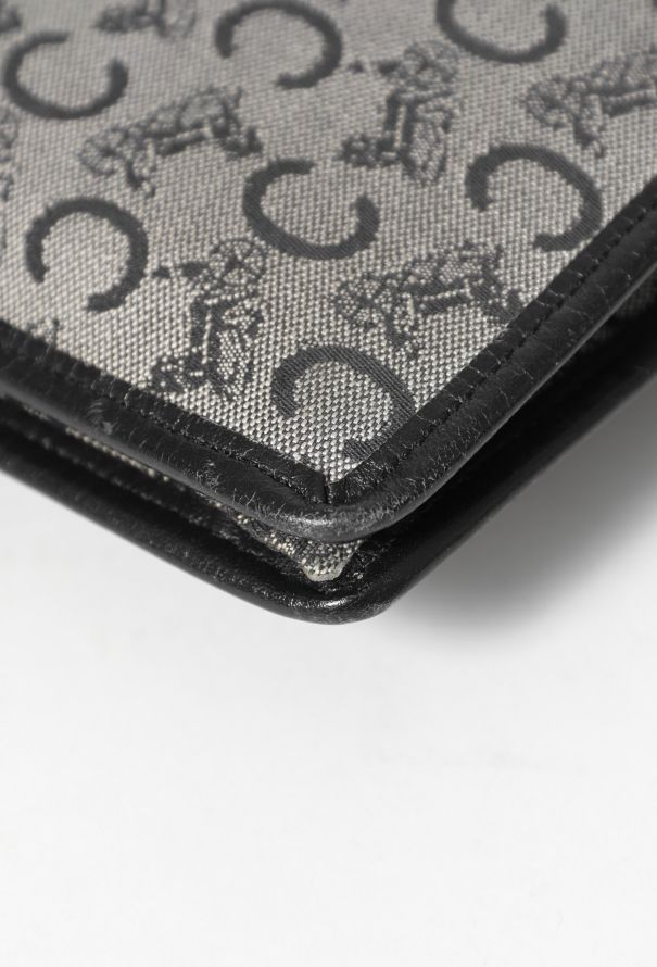 Céline '70s Monogram Envelope Clutch - 9