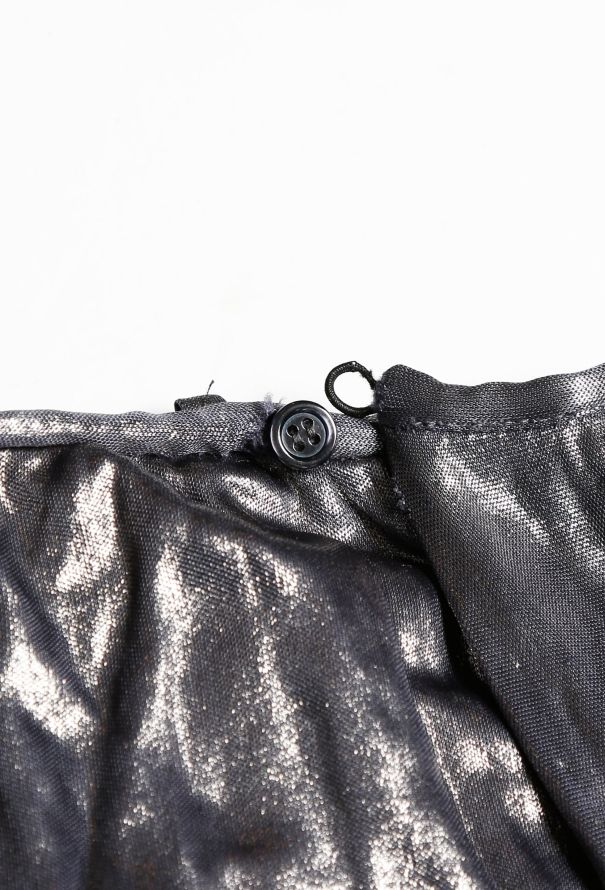 Dior Resort 2007 Draped Metallic Dress - 7