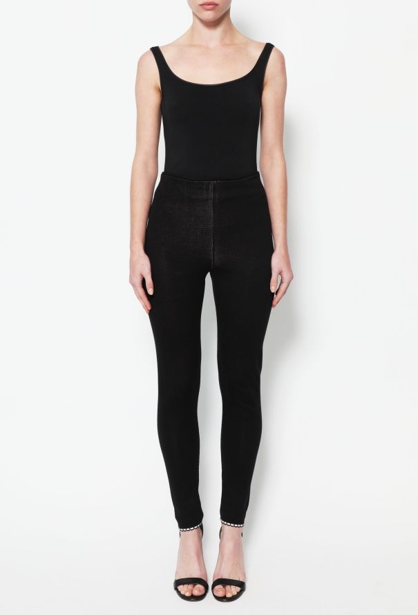 Alaïa RARE S/S 1992 'Mon Coeur est à Papa' Ensemble - 6