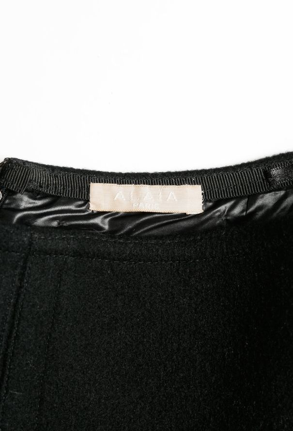 Alaïa Flared Wool Skirt - 4