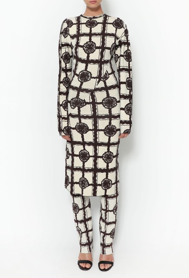 Céline COLLECTOR F/W 2017 Jacquard Tunic Ensemble - 4