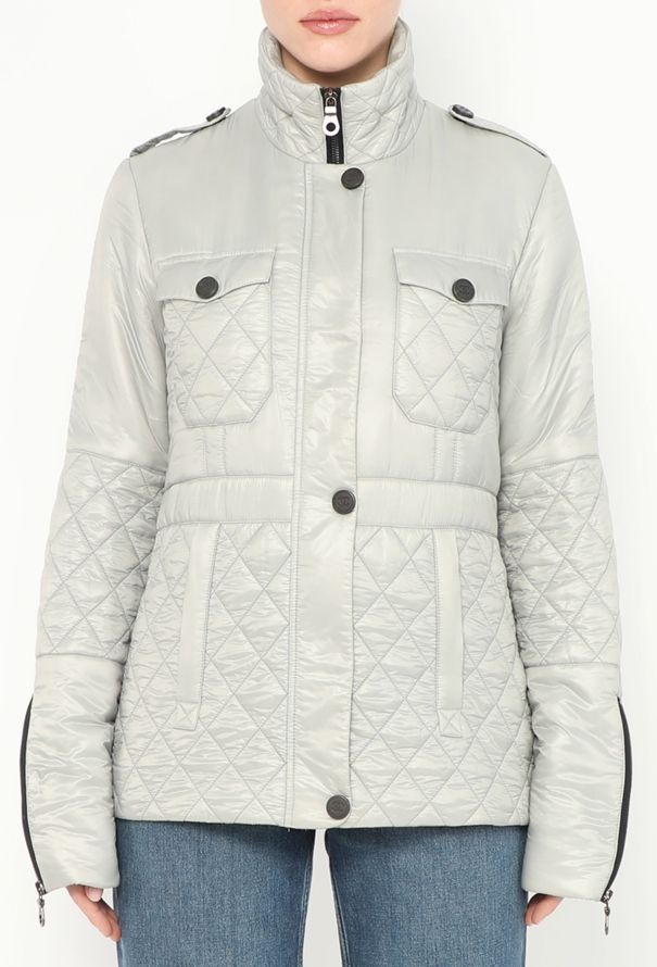 Chanel 2010 Quilted 'CC' Puffer Jacket - 1