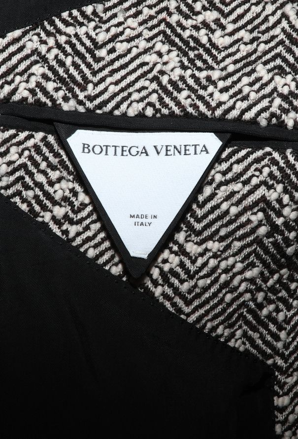 Bottega Veneta Pre-Fall 2021 Bouclé Chevron Coat - 6