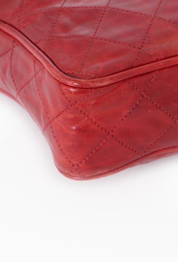 Chanel Vintage Red Camera Bag - 9