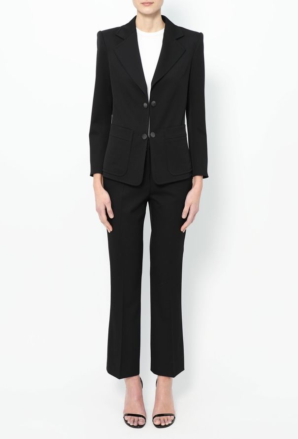 Saint Laurent 2003 Tom Ford Tailored Crêpe Suit - 4