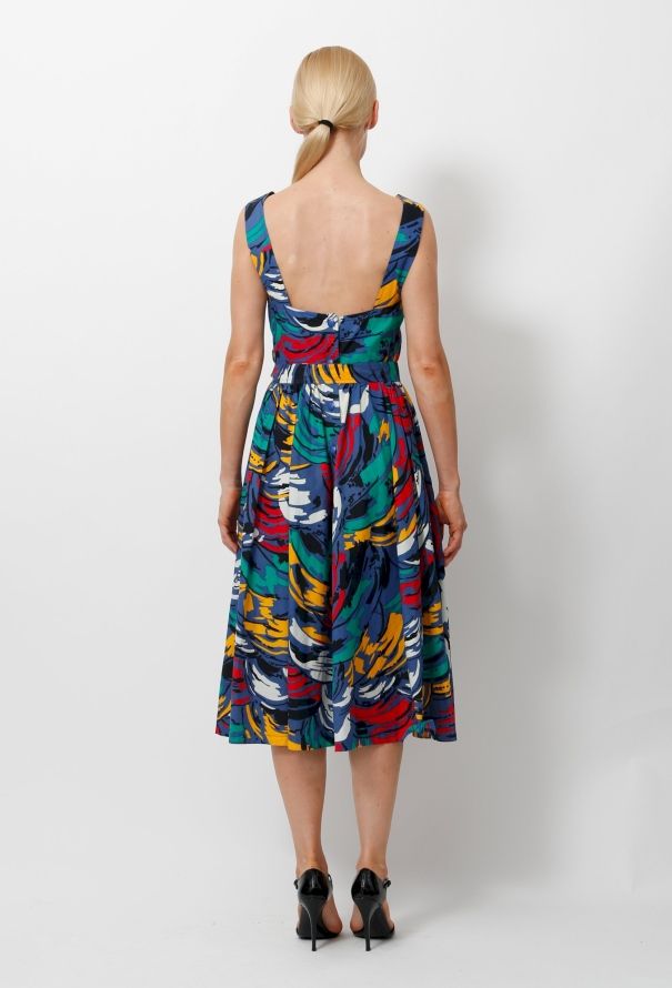 Saint Laurent S/S 1985 Summer Day Dress - 5