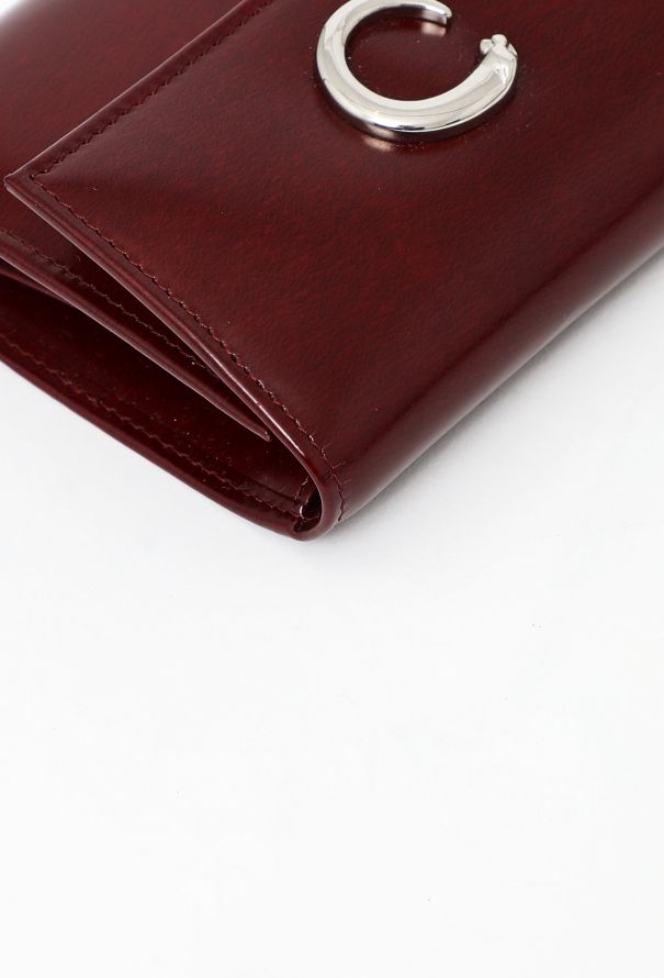Cartier Bordeaux Panthère Leather Wallet - 8