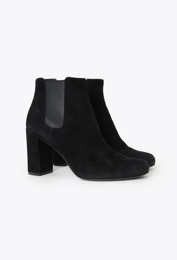 Saint Laurent 2016 Babies Suede Ankle Boots - 2
