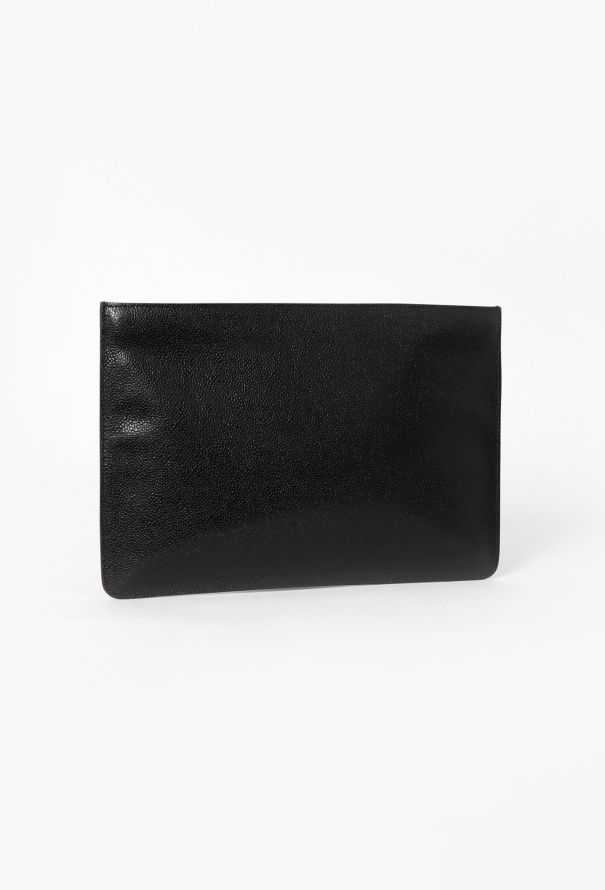 Alaïa Black Leather Clutch - 2