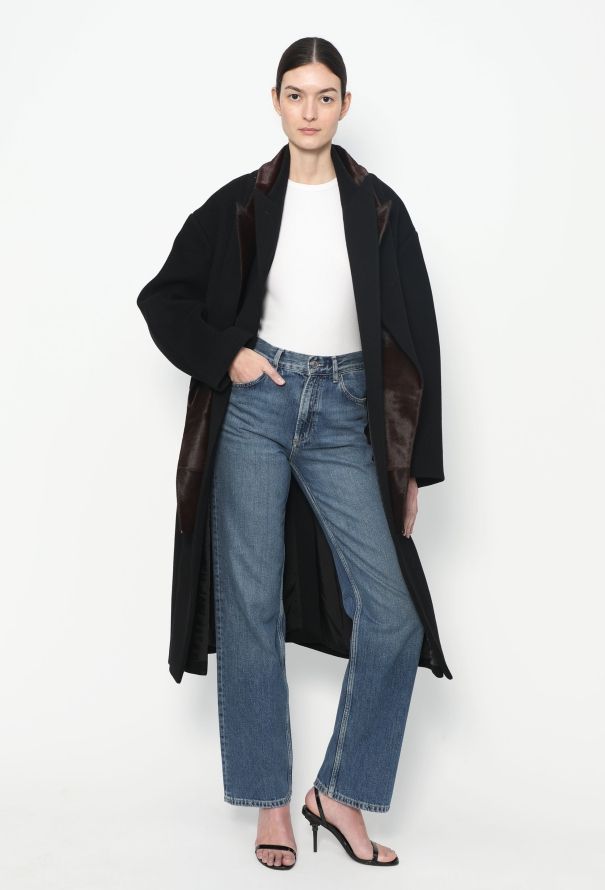 Céline F/W 2012 Layered Lapel Coat - 3