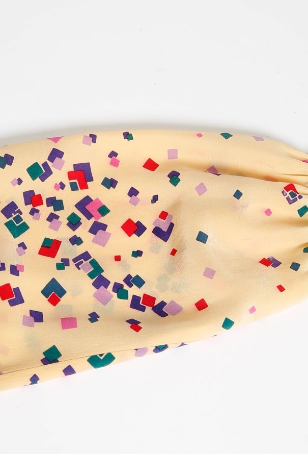 Diane Von Furstenberg '80s Lavallière Silk Dress - 7