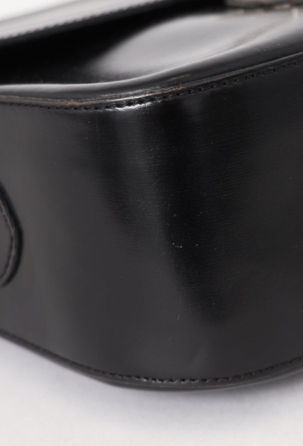 Céline Vintage Calèche Bag Black - 7