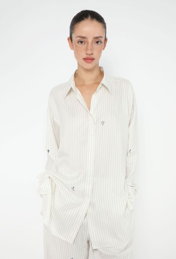 Loewe 2023 x Suna Fujita Silk Pajamas - 3