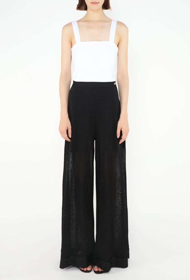 Chanel 2025 Piqué Bicolor Jumpsuit - 3