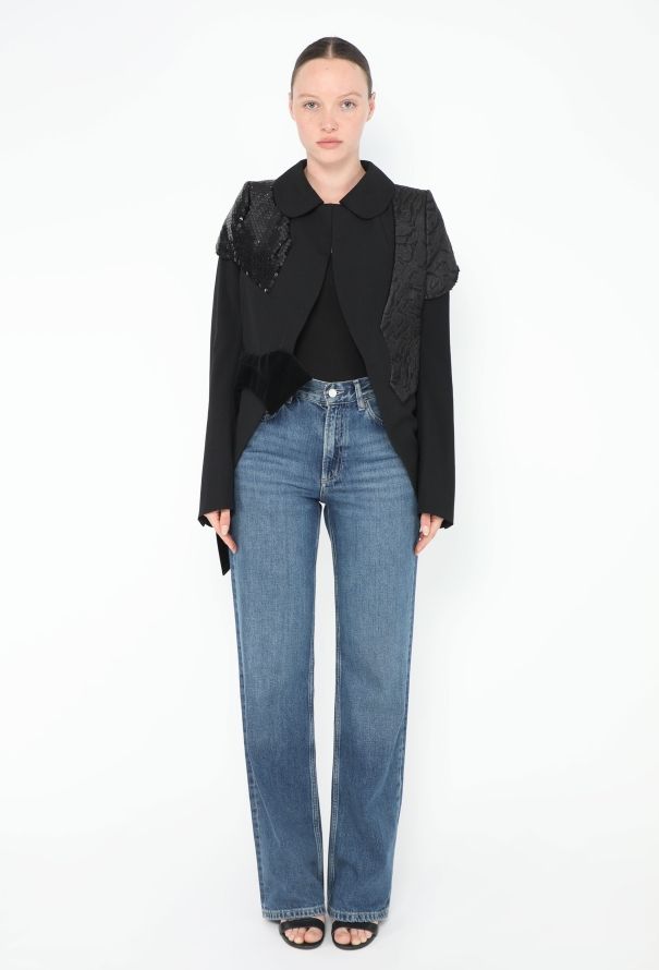 Comme des Garçons S/S 2010 Brocade Patchwork Blazer - 3