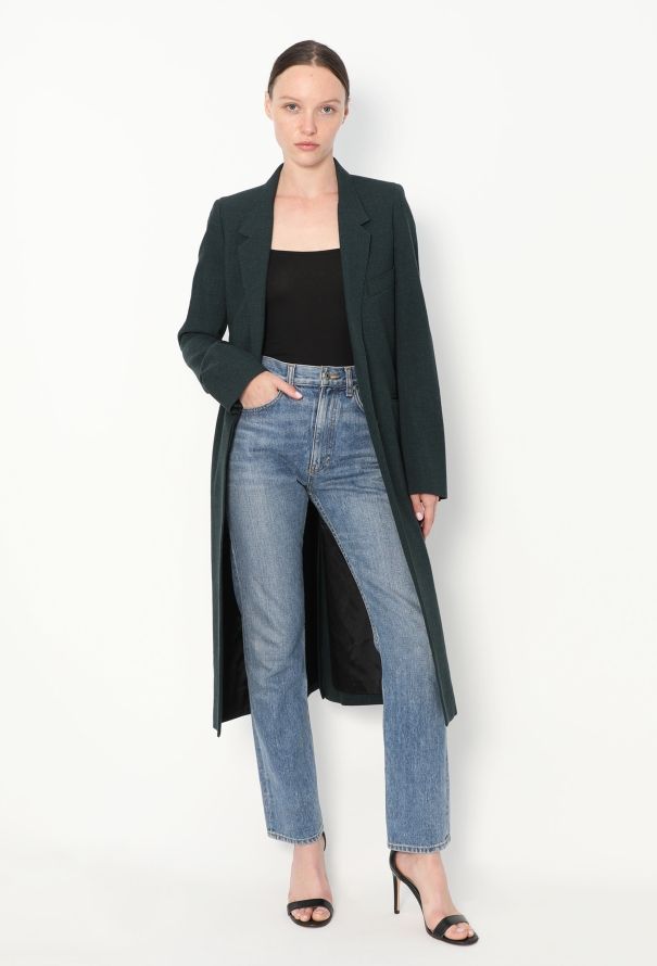 Hermès 2013 Classic Notched Coat - 5