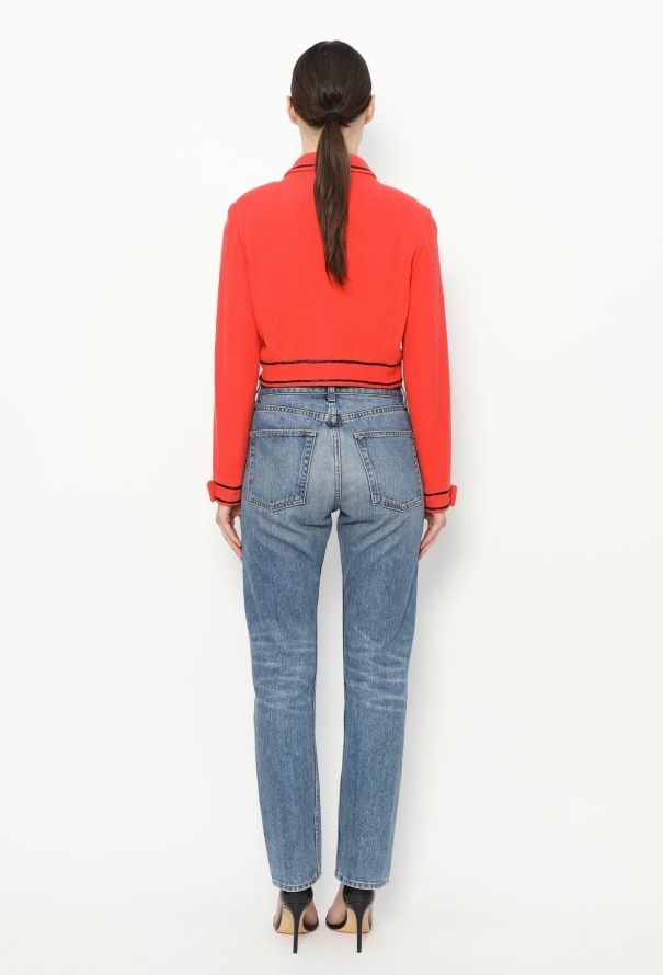 Chanel Cropped ‘CC’ Jacket – Iconic S/S 1995 by Karl Lagerfeld - 6