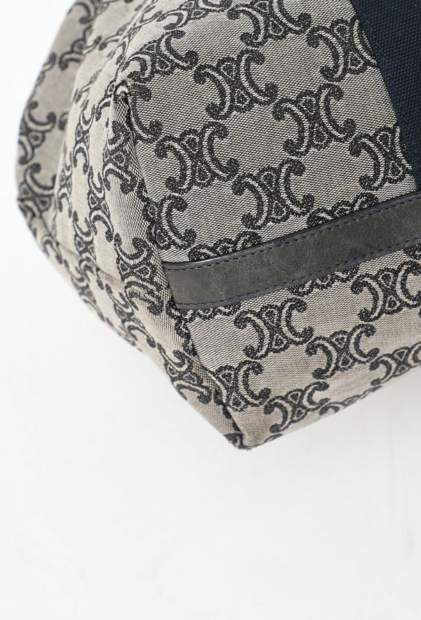 Céline Navy Triomphe Tote Bag - 9
