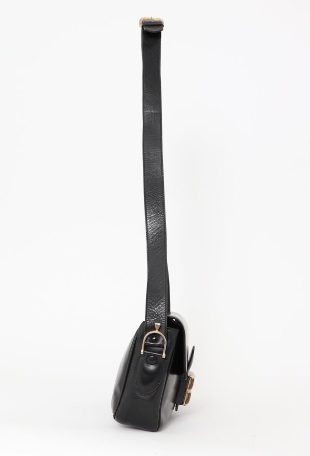 Céline '70s Black Box Shoulder Bag - 4