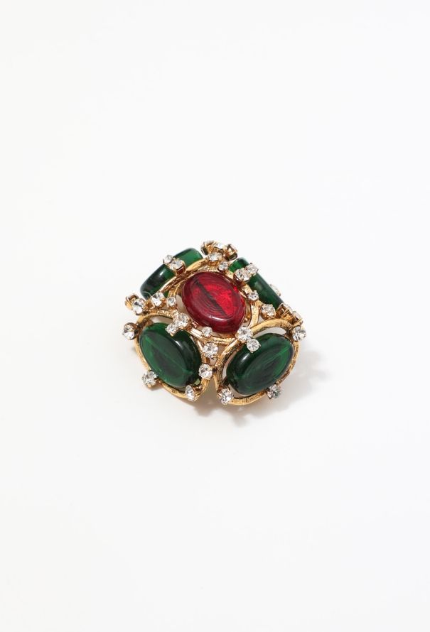 Chanel Iconic S/S 1994 Gripoix Brooch - 3