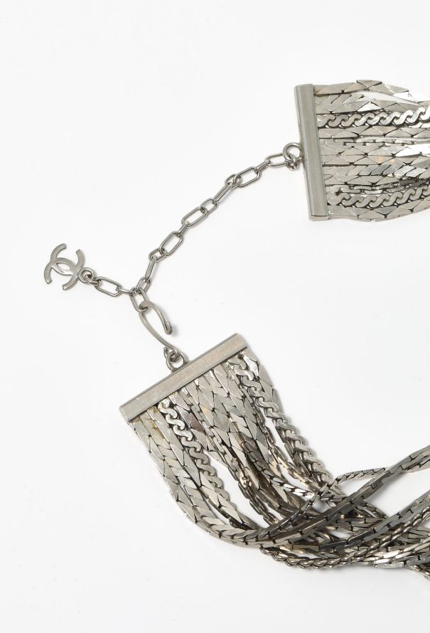 Chanel Layered Chainlink Choker - 3