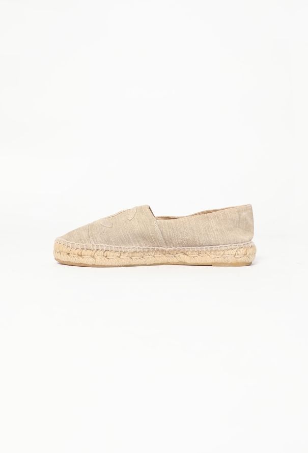 Chanel Tonal Suede 'CC' Espadrilles - 4