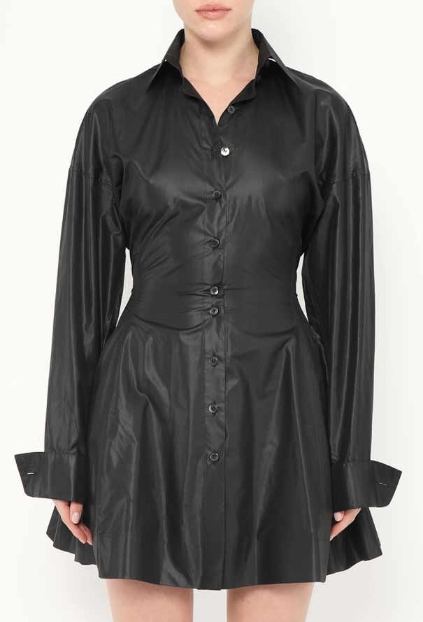 Alaïa S/S 1987 Flared Nylon Silk Dress - 3