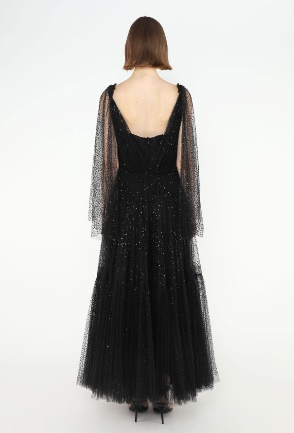 Dior Couture Fall 2018 Vermicelli Tulle Gown - 5