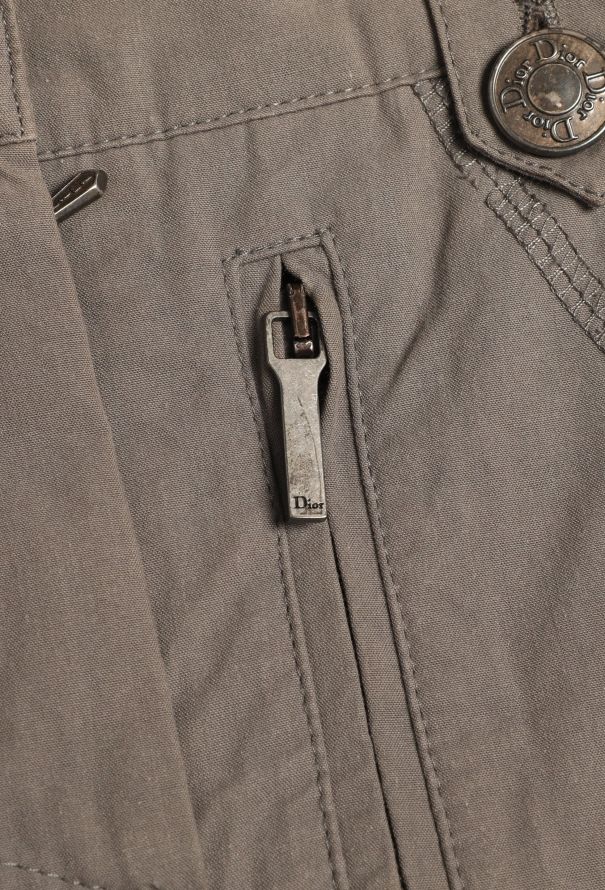 Christian Dior 2004 Lace-up Cargo Skirt - 8