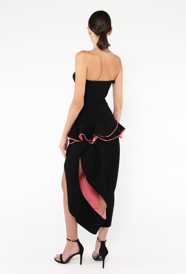 Balenciaga S/S 2013 Peplum Cut-Out Gown - 6