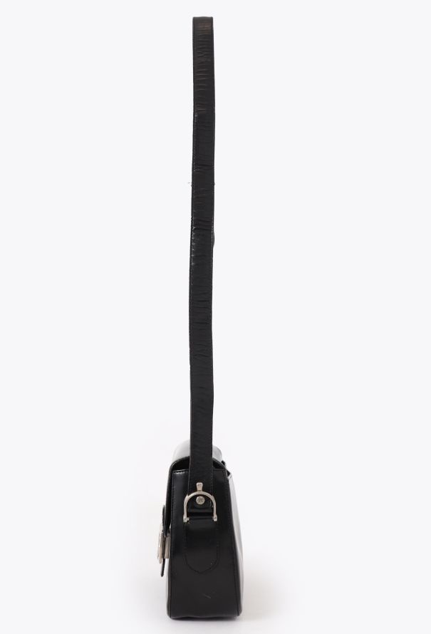 Céline Vintage Calèche Bag Black - 4