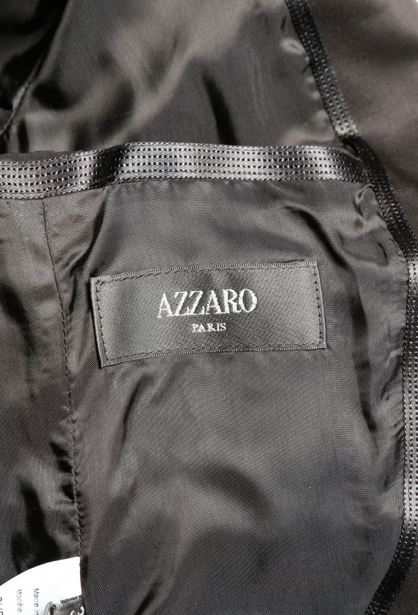 Azzaro 2020 Cropped Smoking Blazer - 6