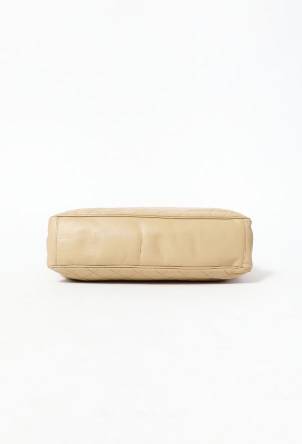 Chanel Beige Grand Shopping Tote Bag - 6