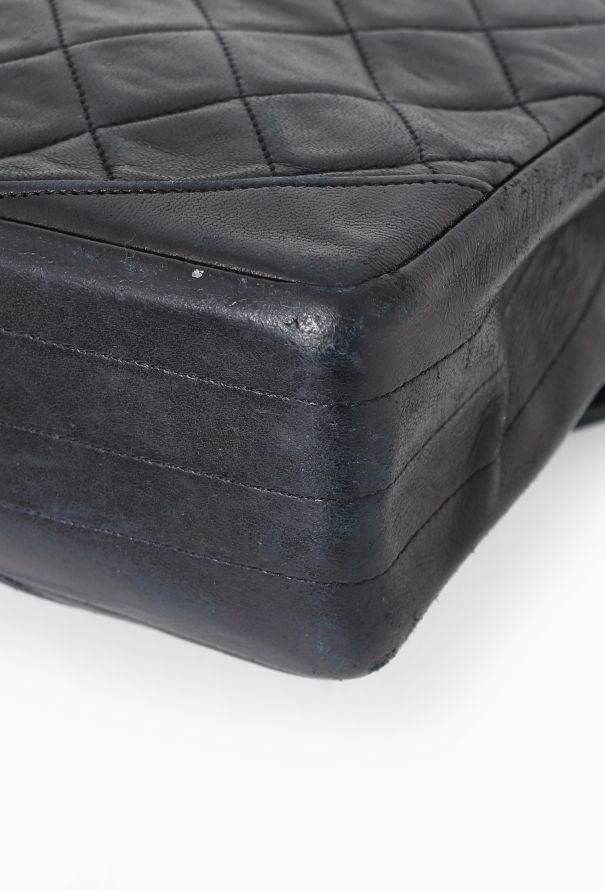 Chanel Navy Paris Double Flap Bag - 9