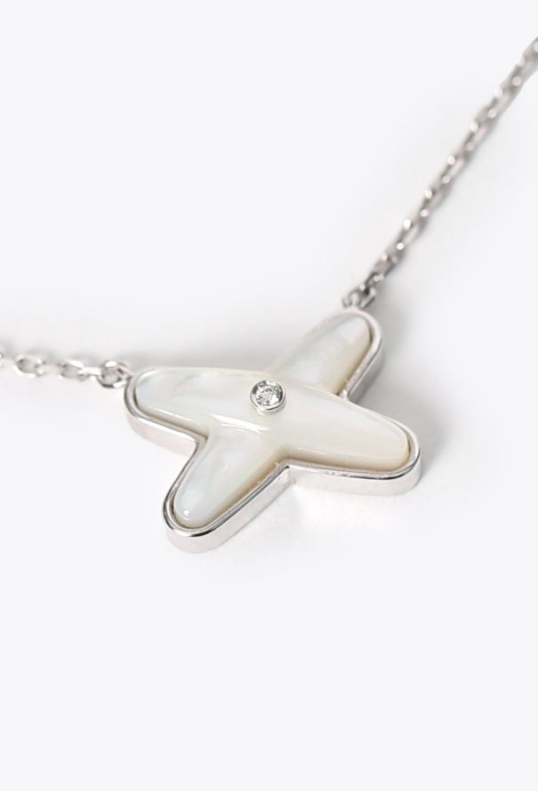 Chaumet 18K White Gold & Diamond Jeux de Liens Necklace - 3