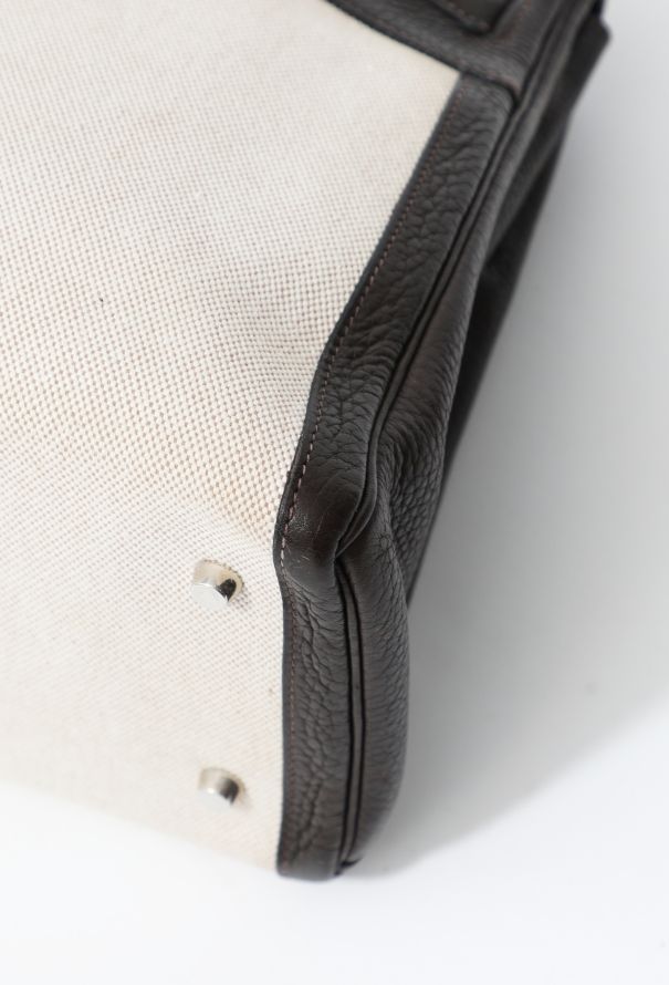 Hermès Clémence & Toile H Kelly Retourné 35 - 11