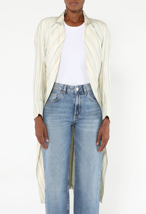 Alexander McQueen S/S 1999 'No.13' Striped Tailcoat - 3