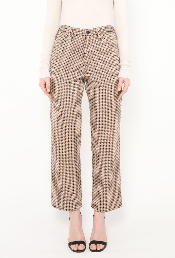 Céline Tailored Houndstooth Trousers - 2