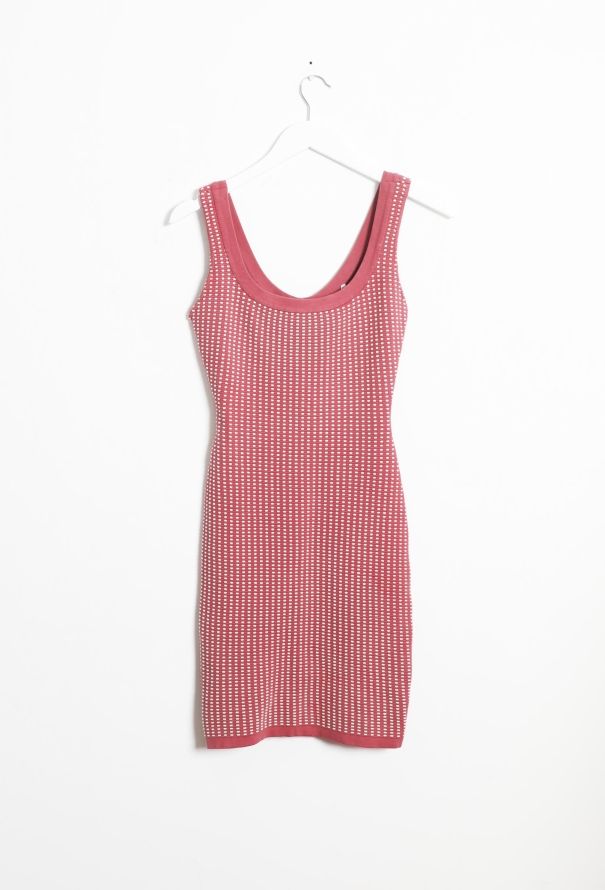 Alaïa S/S 1990  Bodycon Dot Dress - 8