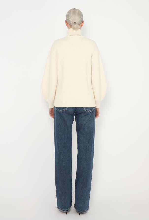 Chanel Thick Cashmere Clover Sweater - 5