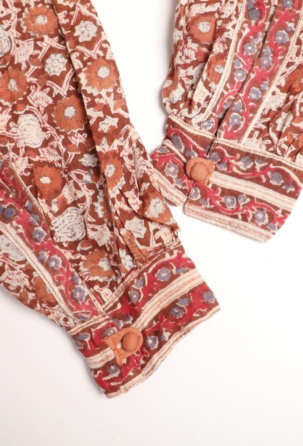 World Treasures Authentic Indian Block Print Dress - 7