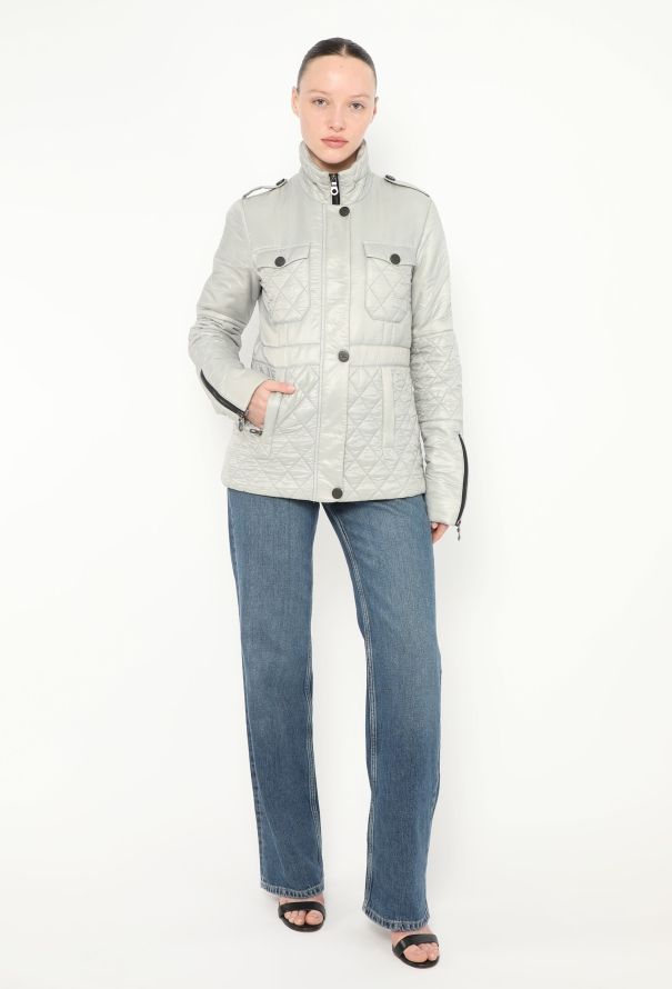 Chanel 2010 Quilted 'CC' Puffer Jacket - 4