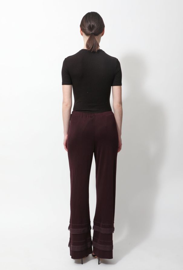 Chanel 2002 Ruffled Hem Trousers - 4