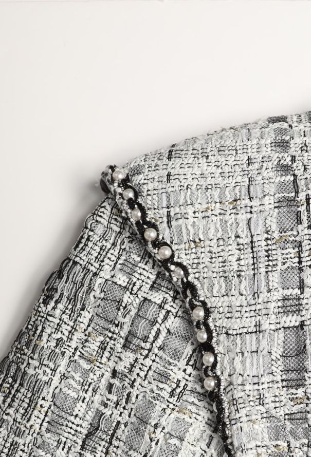 Chanel STUNNING Pearl Trim Lesage Jacket - 9