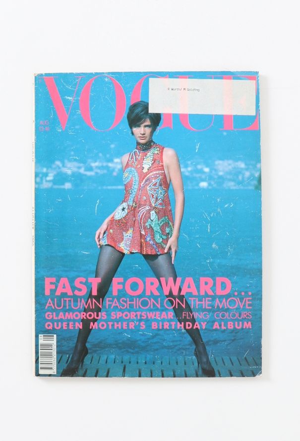 VOGUE UK 1990 Arthur Elgort Issue Trio - 7