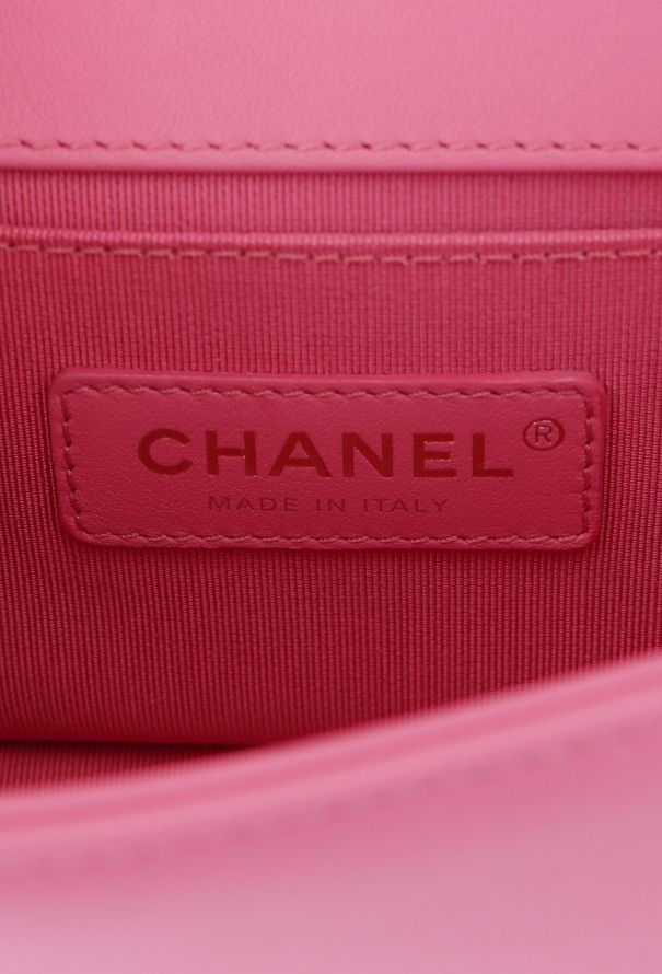 Chanel Pink Mini Boy Bag - 11